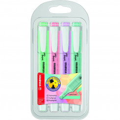 Set of Glow-in-the-Dark Markers Stabilo 275/4-08 4 Pieces, Parts (4 Units)