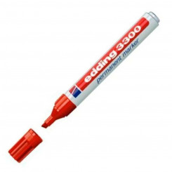 Перманентный маркер Edding 3000-02 Red Rojo/Blanco