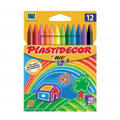 Colored semi-fat pencils Plastidecor 8757704