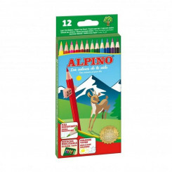 Värvilised pliiatsid Alpino AL010654 Mitmevärviline