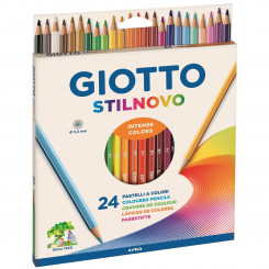 Colored pencils Giotto F256600 Multicolor 24 Pieces, parts