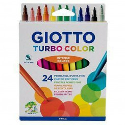 Set of felt-tip pens Giotto F417000 24 Pieces, parts