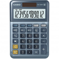 Калькулятор Casio MS-120EM Синий Пластик