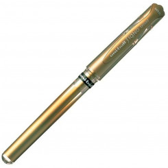 Liquid ink pen Uni-Ball Signo Broad UM-153 W Golden 0.6 mm (12 Pieces, parts)
