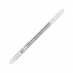 Ручка с жидкими чернилами Uni-Ball Sparkling UM-120SP Silver 0,5 мм (12 шт., детали)