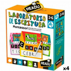 Educational game three in one GOODU Laboratorio de escritura Montessori (4 Units)