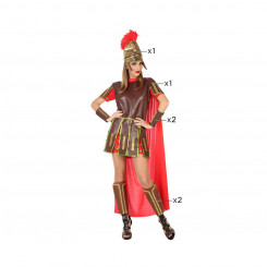 Masquerade Costume for Adults Gladiator Lady Multicolor