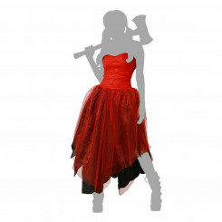 Masquerade costume for adults Bloody Harley Quinn