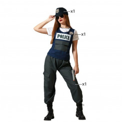 Masquerade costume for adults Policewoman Lady