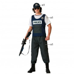 Masquerade costume for adults Male policeman
