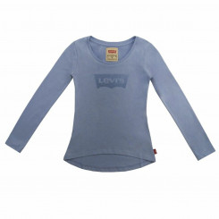Детская футболка с длинным рукавом Levi's Fille Steel Blue