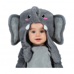 Masquerade costume for teenagers My Other Me Elephant Gray (4 Pieces, parts)
