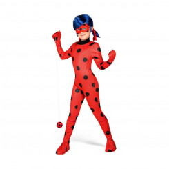 Masquerade costume for children My Other Me LadyBug (7 Pieces, parts)