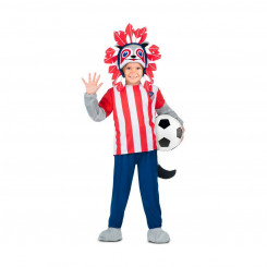 Maskeraadi kostüüm lastele My Other Me Sinine Punane Atlético de Madrid (5 Tükid)