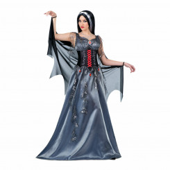 Masquerade Costume for Adults My Other Me Gothic Vampire Silver Female Vampire (3 Pieces, Parts)