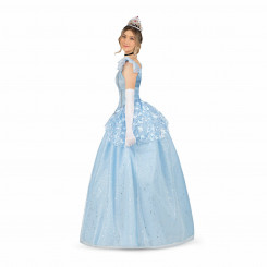 Masquerade costume for adults My Other Me Blue Princess (3 Pieces, parts)