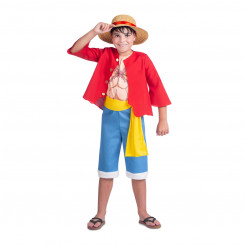 Maskeraadi kostüüm lastele One Piece Luffy (5 Tükid)