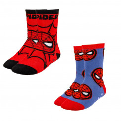 Нескользящие носки Spiderman 2 шт. Разноцветные