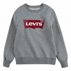 Sweatshirt without hood, children's Levi's Batwing Crewneck Dark gray