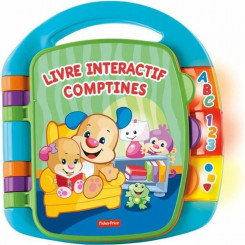 Baby toy Fisher Price Interactive Book Nursery Rhymes Puppy (FR) Plastic mass