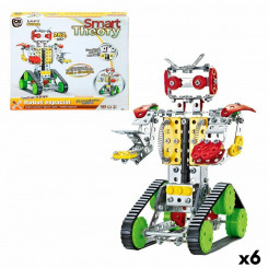 Construction set Colorbaby Smart Theory 262 Pieces, parts Robot (6 Units)