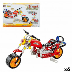 Construction set Colorbaby Smart Theory 255 Pieces, parts Motorcycle (6 Units)