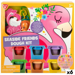 Plastic line game PlayGo Seaside Friends (6 Units)