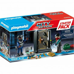 Игровой набор Playmobil City Action Starter Pack Safe 70908