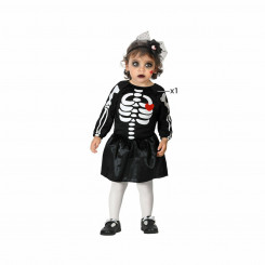 Masquerade costume for teenagers Skeleton Black 24 months