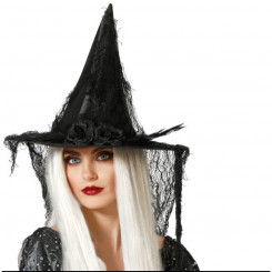 Шляпа ведьмы черная для взрослых