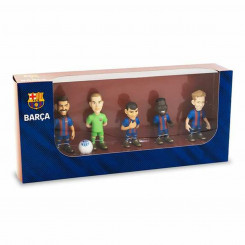 Set of figures Minix FC Barcelona 5 Pieces 7 cm
