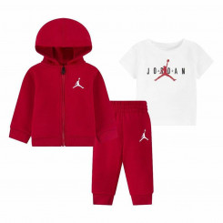 Tracksuit For Babies Jordan Essentials Fleece Box White Red