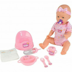 Baby doll with accessories Drinks Pee