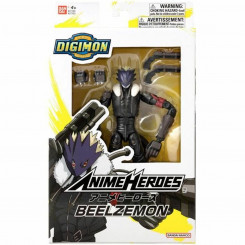 Liigestega kuju Digimon Anime Heroes - Beelzemon 17 cm