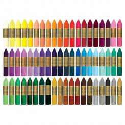 Colored semi-fat pencils Manley Special Edition Multicolor 60 Pieces, parts