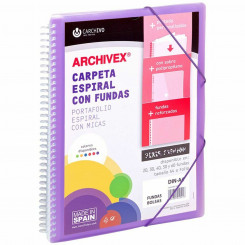 Organizer folder Carchivo Archivex-Star Purple A4