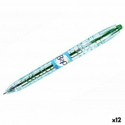 Gel pen Pilot B2P Green 0.4 mm (12 Units)