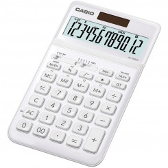 Калькулятор Casio JW-200SC-WE Белый Пластик (18,3 х 10,9 х 1 см)