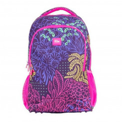 School backpack Milan Fuchsia pink 45 x 30 x 12 cm