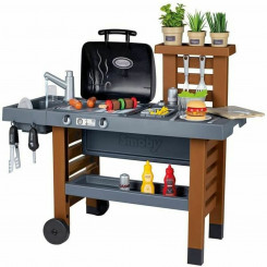Play kitchen Smoby Garden Kitchen Barbeque grill 43 Pieces, parts