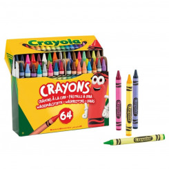Värvilised poolrasvpliiatsid Crayola 52-6448