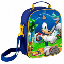 3D school backpack Sonic 32 x 25 x 10 cm