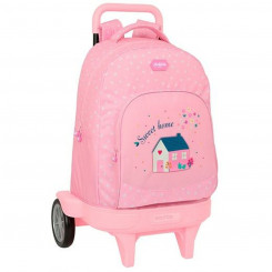 School backpack Safta Pink 33 x 22 x 45 cm