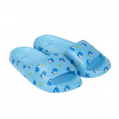 Children's flip flops Sonic Blue