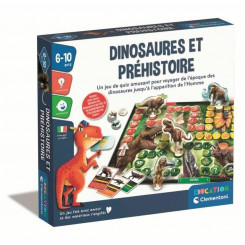 Hariv mäng kolm ühes Clementoni Dinosaures et préhistoire (FR)