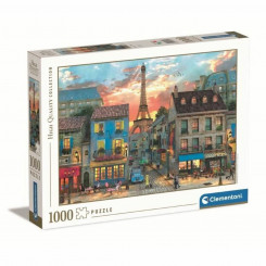 Puzzle Clementoni Rues de Paris 1000 Pieces, parts