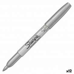 Перманентный маркер Sharpie 1891063 Серебристый 1,4 мм (12 шт.)