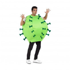 Маскарадный костюм для взрослых My Other Me One Size Coronavirus COVID-19 Зеленый