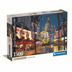 Pusle Clementoni Paris Montmartre 1500 Tükid, osad