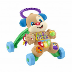 Walker with wheels Fisher Price Sound Dog Light Multilingual